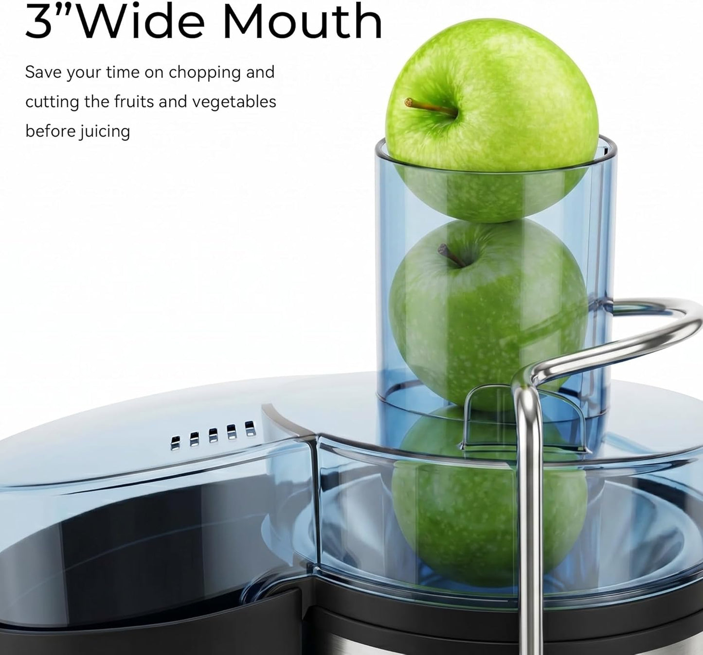 Juicer, 800W Centrifugal Juicer (Suitable for Whole Fruits and Vegetables)