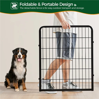 [Heavy Duty] Dog Playpen6/8/12/16 Panels Metal Pet Playpen