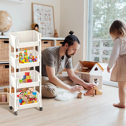 Lightweight, multi-functional storage cart